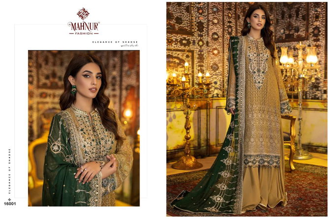 Mahnur Vol 16 Festive Wear Embroidered Wholesale Pakistani Salwar Suits Catalog